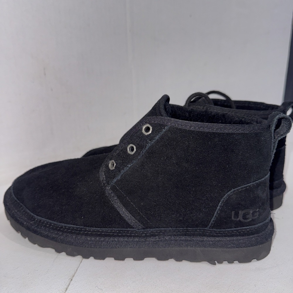 UGG Black Suede Ankle Boots